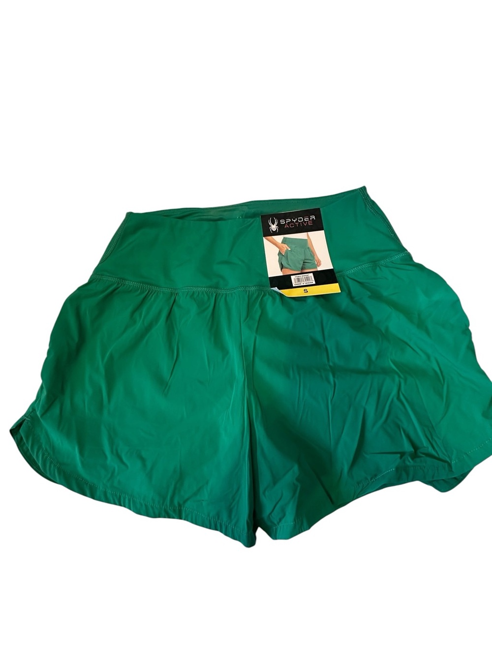 Spyder Active Women’s Athletic Shorts — Green Small NWT